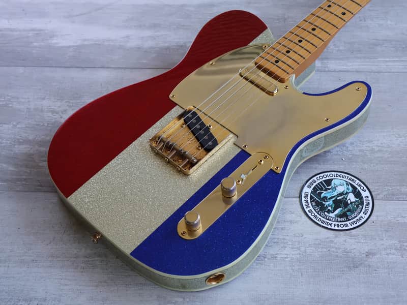 2024 Fender Limited Edition Buck Owens Telecaster (Red Silver & Blue Sparkle)
