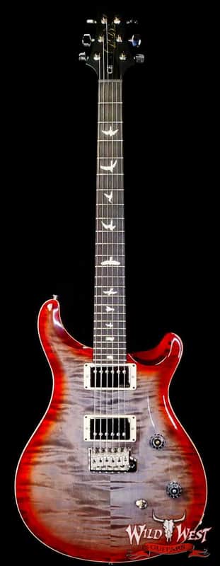 2024 Paul Reed Smith PRS Wild West Guitars Special Run CE 24 Painted Black Neck 57/08 Covered Pickups Faded Grey Black Cherry Burst 7.50 LBS image 1