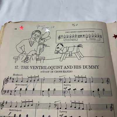 Vintage 1945 John W. Schaum Piano Course books B - G -Used Vintage old image 10