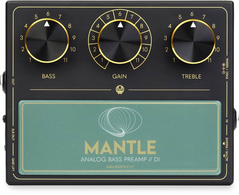 Walrus Audio Mantle Analog Bass Preamp/DI Pedal image 1