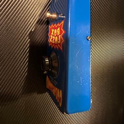 Colorsound  Sola Sound Fuzz Box 1996 - Blue Vintage 1996 Colorsound One Knob Fuzz Box - Dick Denney Sola Sound - Original First Issue image 7
