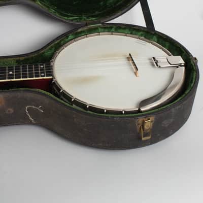 Vega Pete Seeger PS-5 Model Longneck 5 String Banjo (1962), ser. #A-102771, original black hard shell case. image 14