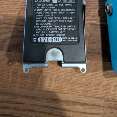 Ibanez PQ-401 Parametric Equalizer 1980s - Blue image 2