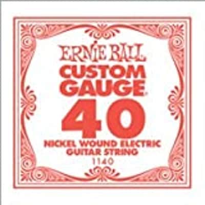 Ernie Ball .040 Nickel Wound - Electric 6 Pack image 2