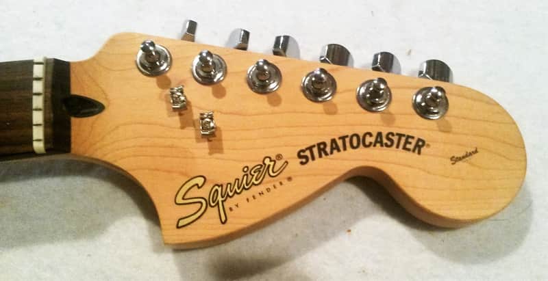 Squier Standard Stratocaster 2002 Rosewood Neck 22 Frets Big | Reverb