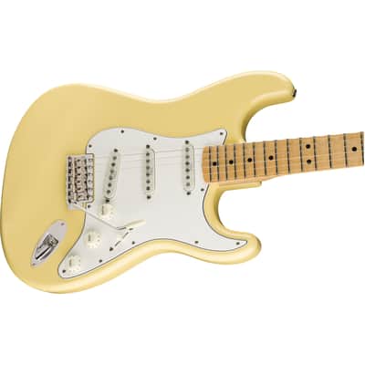 Fender Yngwie Malmsteen Stratocaster MN Vintage White - Custom Electric Guitar image 4