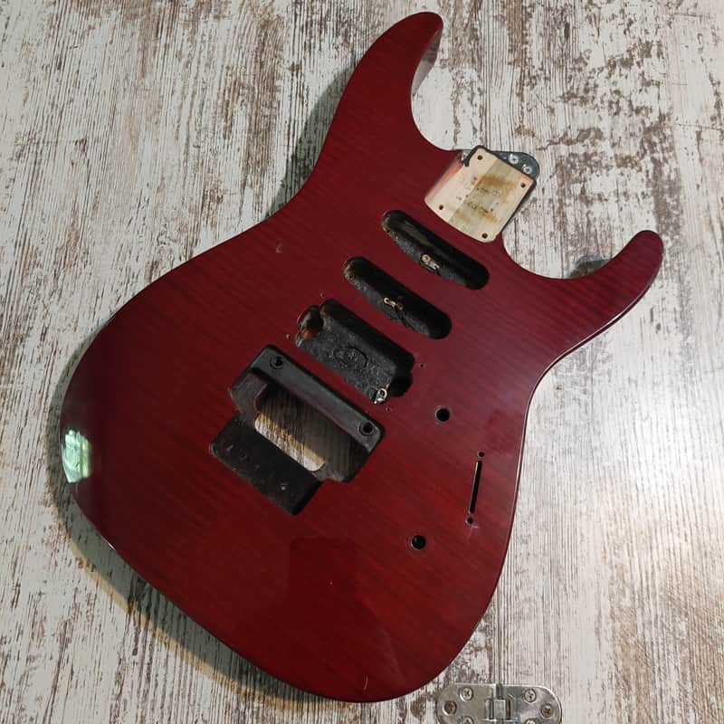 Jackson MIJ Japanese Dinky Pro Series DK3 Flame Top Project Body Husk image 1