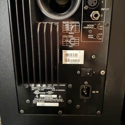 Yamaha HS8 Powered Studio Monitor (Pair) 2015 - Present - Black image 2