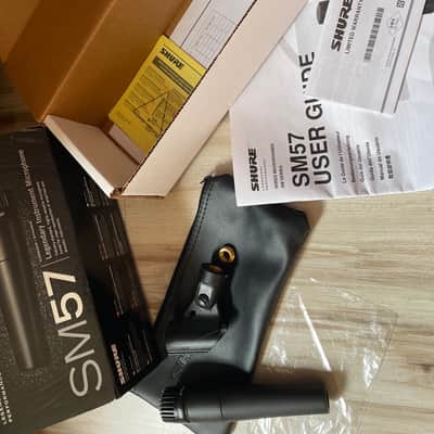 Shure SM57 Cardioid Dynamic Microphone 1984 - Present - Black image 5