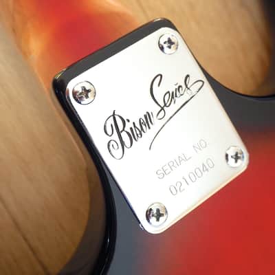 Burns London Bison 62 Vintage Reissue Electric Guitar Tri-Sonic Near Mint w/ ohsc image 13