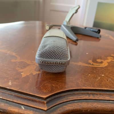 Sennheiser MD 421 N Cardioid Dynamic Microphone 1970s - White image 5