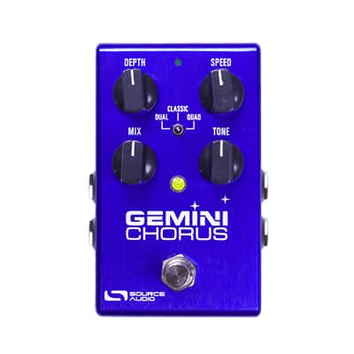 NEW! Source Audio Gemini Chorus Blue FREE SHIPPING! image 1