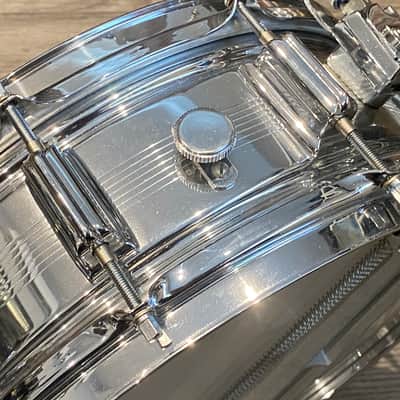 Rogers 7-Line 5x14 Vintage Dynasonic Snare Drum image 4