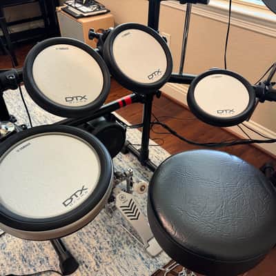 Yamaha DTX6K3-X Electronic Drum Set w/ Extras image 2