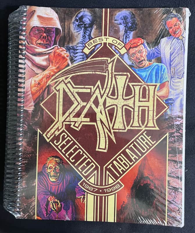 Best Of Death: Selected Tablature 1987 - 1998 Rare Tab Book / SEALED Shuldiner Chuck Shuldiner  Death 2015 image 1