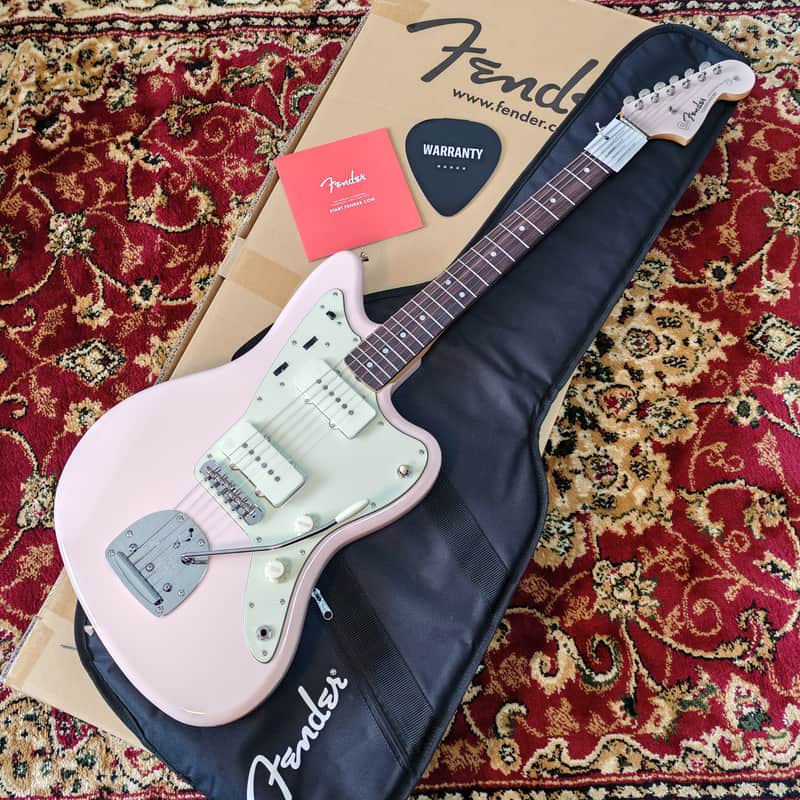 *NEW IN BOX* 2026 Fender Japan Limited Edition FSR Traditional II 60's Jazzmaster Shell Pink with Matching Headstock, MIJ JD26 image 1