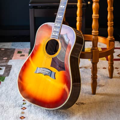 Gibson J-45 inspired Morris MG-60 Late 1970s - Made in Japan image 25