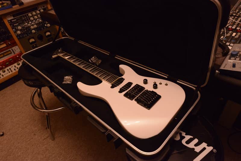 Jackson USA Custom Shop San Dimas Soloist SL1 Kahler Tremolo Pearl