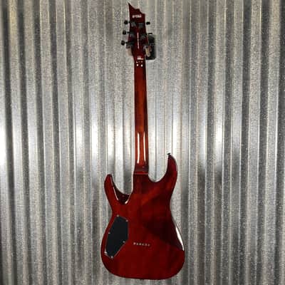 ESP LTD H-200 Flame Top Dark Brown Sunburst Guitar H200FMDBSB #1683 Used image 12