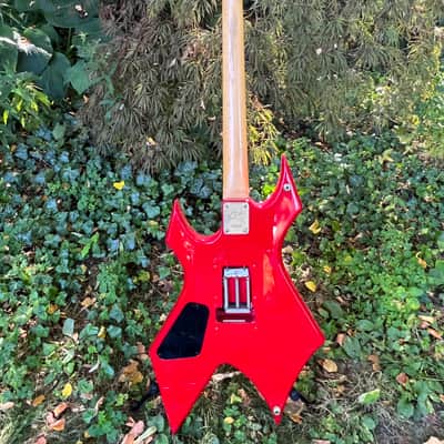 BC Rich Warlock Reverse Headstock Red 1994 NJ Series image 8