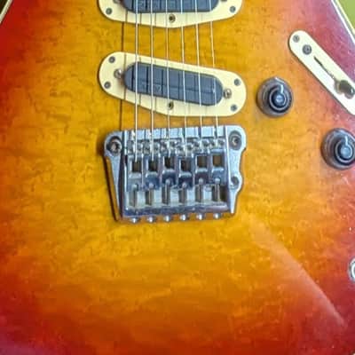 1983 - 1984 Ibanez RS505-CS Roadstar II Deluxe - Cherry Sunburst image 2