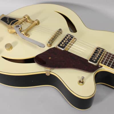 2003 Gretsch G3156 Streamliner Historic Series Antique White Electric Guitar image 9