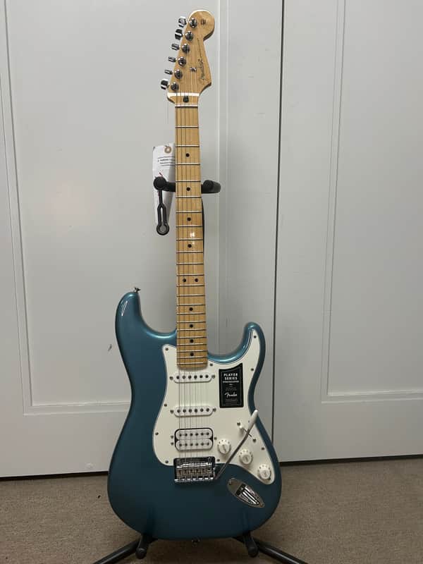 Fender Player Stratocaster HSS with Maple Fretboard - Tidepool image 1