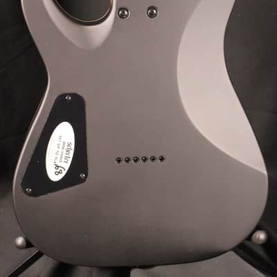 Schecter C-1 Standard Electric Guitar Charcoal Satin image 3