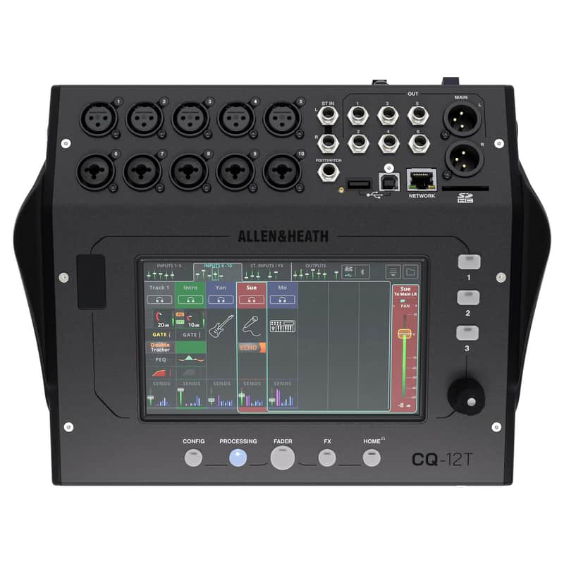 Allen & Heath CQ-12T Ultra-Compact 12in/8out Digital Audio Mixer - Open Box Mint image 1