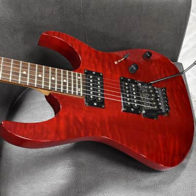 Ibanez RG 320 QS - 2000 Red Wave gloss with Floyd Rose image 16
