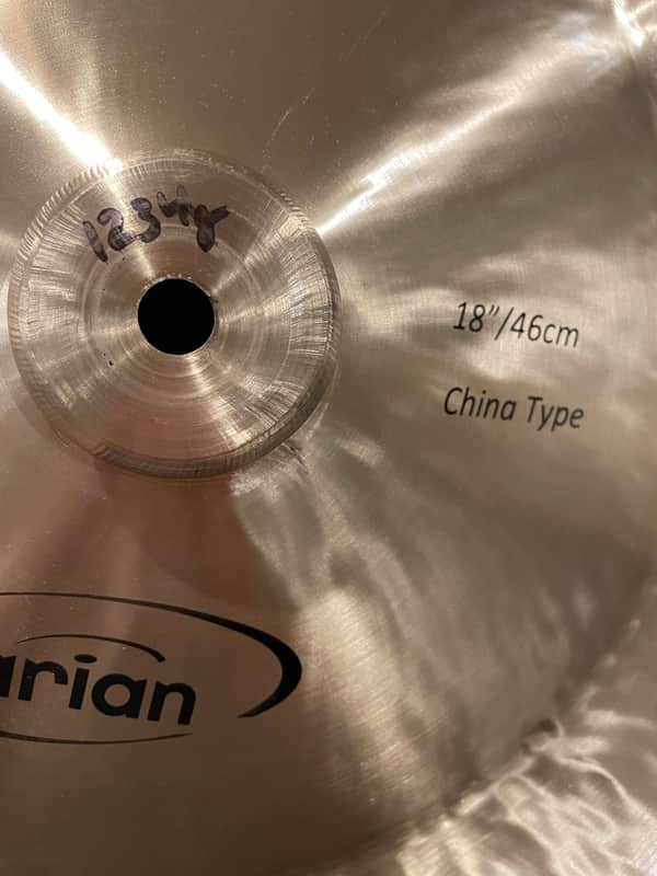 Agazarian 18” China Cymbal 1234g (VIDEO) | Reverb