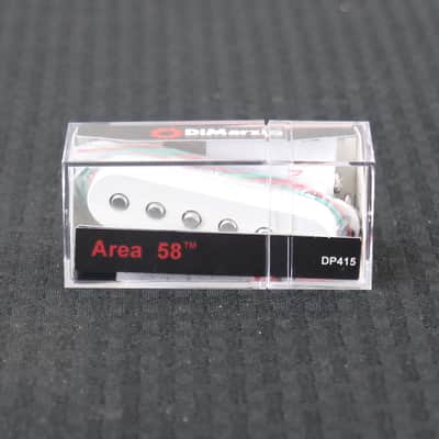 DiMarzio DP415W Area 58 Single Coil Pickup White image 1