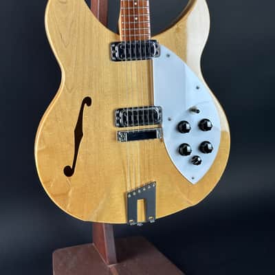 Used 2000 Rickenbacker Rose Morris 1997 Reissue Mapleglo w/case TSU22597 image 4