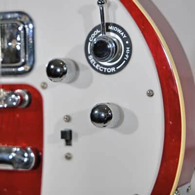 Maton Mastersound MS500/12 Cherry Red 12-String Electric Guitar image 6