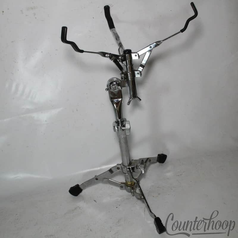 *Pearl Snare Drum Stand Chrome Plating Single-Braced Tripod Side-Basket image 1