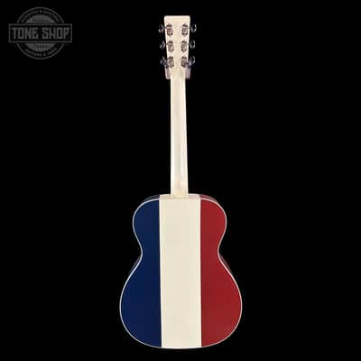 Martin Custom Shop OM Red/White/Blue Sitka/EIR w/Case image 9