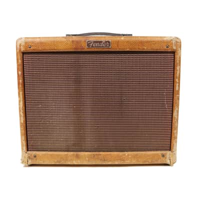 Vintage Fender Tremolux 15W 1x12 Tube Combo Amp 1955 image 1