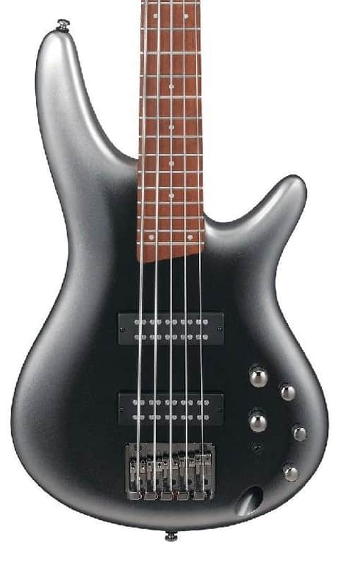 Ibanez SR305EMGB 5 String Electric Bass Guitar Midnight Gray Burst image 1