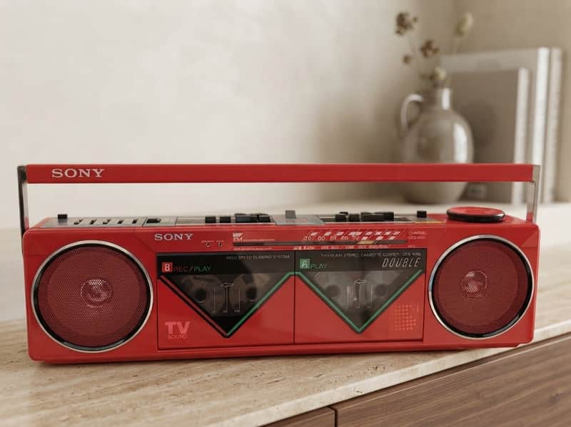 Sony CFS-W50 Rare Vintage MINT Boombox Tested Stereo Hi-Fi Analog Warranty image 1