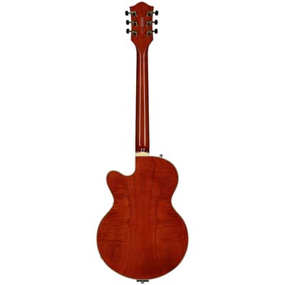 Gretsch Limited Edition Electromatic Broadkaster Center Block Jr. Electric Guitar, Flame Okoume image 6