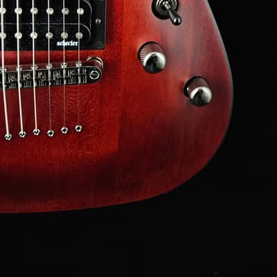 Schecter Omen-6 Electric Guitar - Walnut Satin - NEW image 6