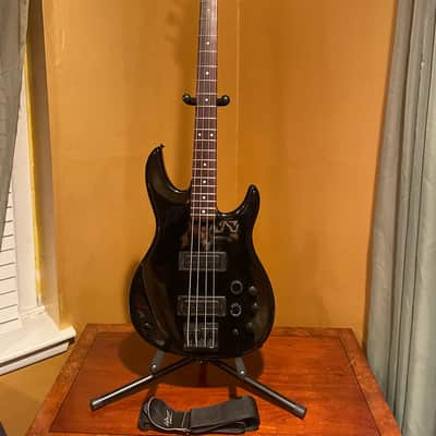 *VINTAGE* 1987 Black Peavey Dyna-Bass Active Electronics Made In USA image 1