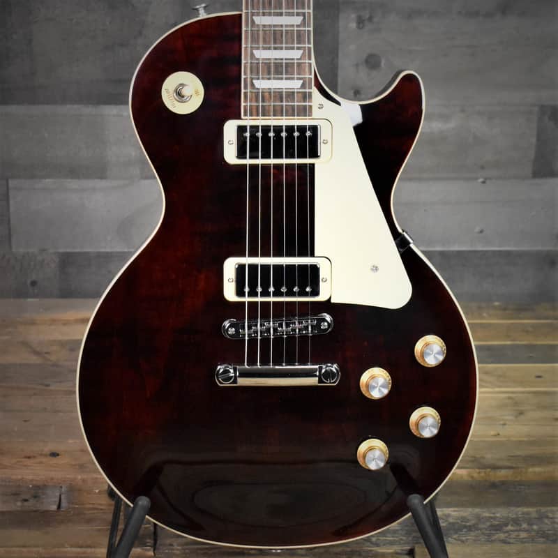 Gibson Les Paul Deluxe 70s - Wine Red with Hard Shell Case image 1
