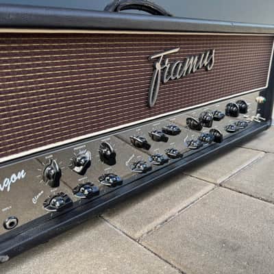 Framus Dragon 3-Channel 100-Watt Guitar Amp Head 2000s - Black image 1
