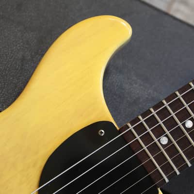 2005 Gibson Custom Shop Les Paul Jr Double Cut 1958 Reissue Electric Guitar TV Yellow VOS + COA OHSC image 4