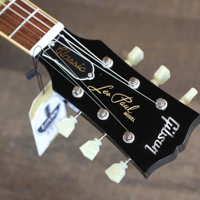 2007 Gibson Les Paul Classic Electric Guitar Black Ebony + OHSC image 12