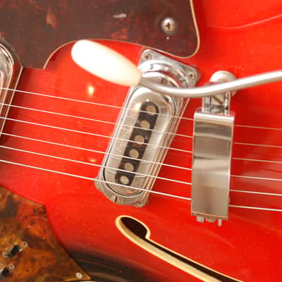 Framus Fret Jet 5/114-52 – 1963 German Vintage Semi Acoustic Thinline Archtop Guitar Gitarre image 6