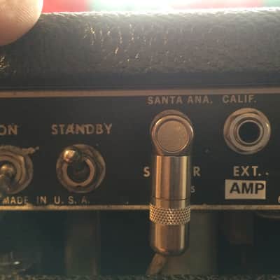 Fender D.A.W. - FluxTone equipped Modified BlackFace Bassman 1967 Black image 6