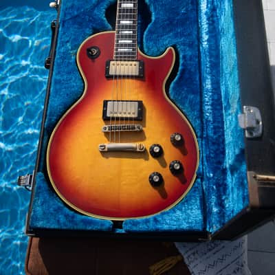 Vintage 1976 Greco EG-1000 (EG1000R) Les Paul Custom Reissue - Cherry Sunburst w Ebony Fingerboard & Rare U-3000 Pickups - Made In Japan - Pro Set Up w Perfect Frets/Action/Intonation image 1