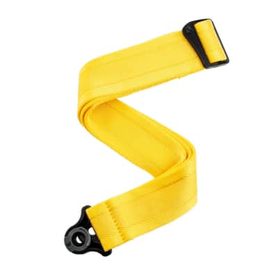 D'Addario 50BAL07 Auto-Lock Guitar Strap (Mellow Yellow) - Strap for Guitars image 1